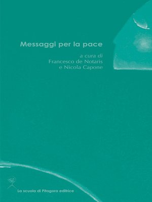 cover image of Messaggi per la pace
